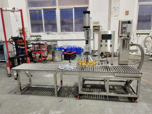 Automatic Filling Capping Machine For 5-30L bucket, pail, jerry can