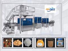 Jar Filling Line and Canning Line For nuts, candy, chews