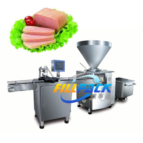 Automatic Canning Machine For Luncheon Meat, Pets Food, Thick Paste