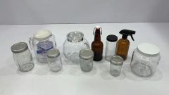 Glass jar cleaning and drying machine, Jar washing and sterilizing machine