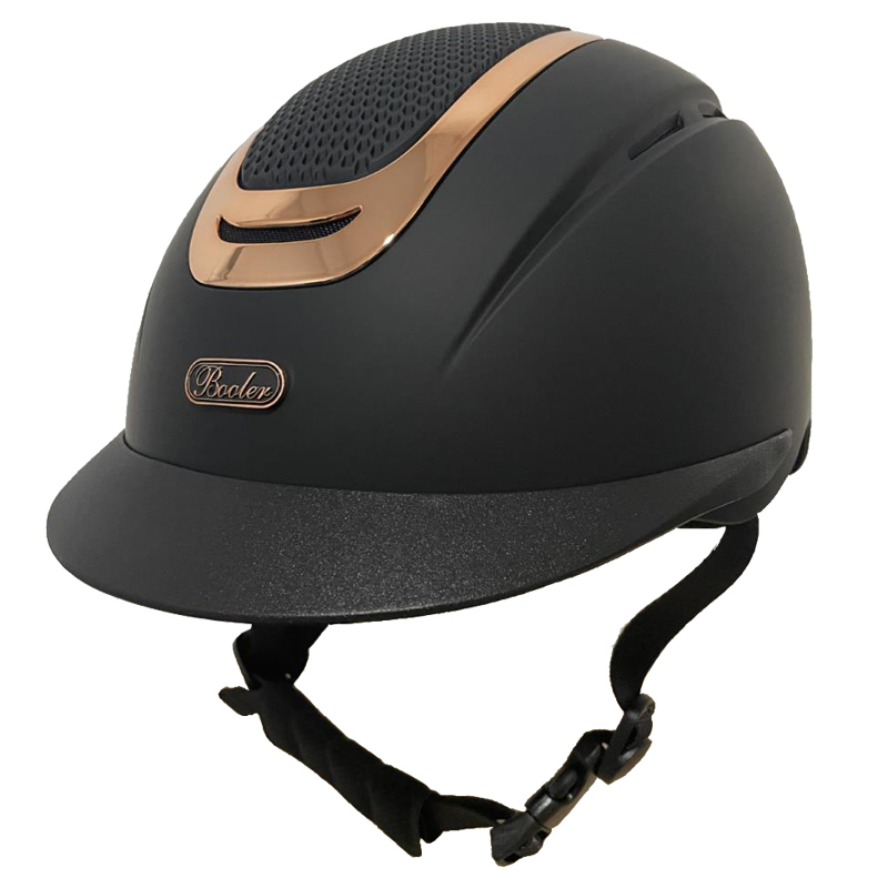 BOOLER RIDING HELMET COMFORT   shiny rose gold
