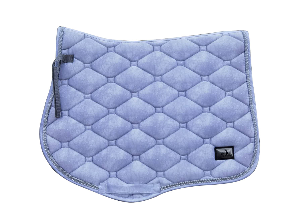 HORSEMATE Marbling Satin Saddle pad(GP)