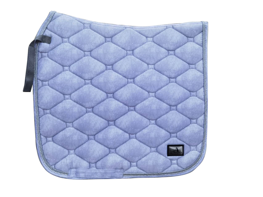 HORSEMATE Marbling Satin Saddle pad(DR)