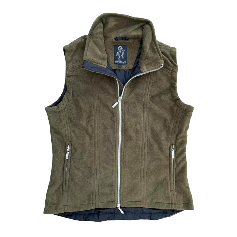 Ladies Fleece Vest（Olive）