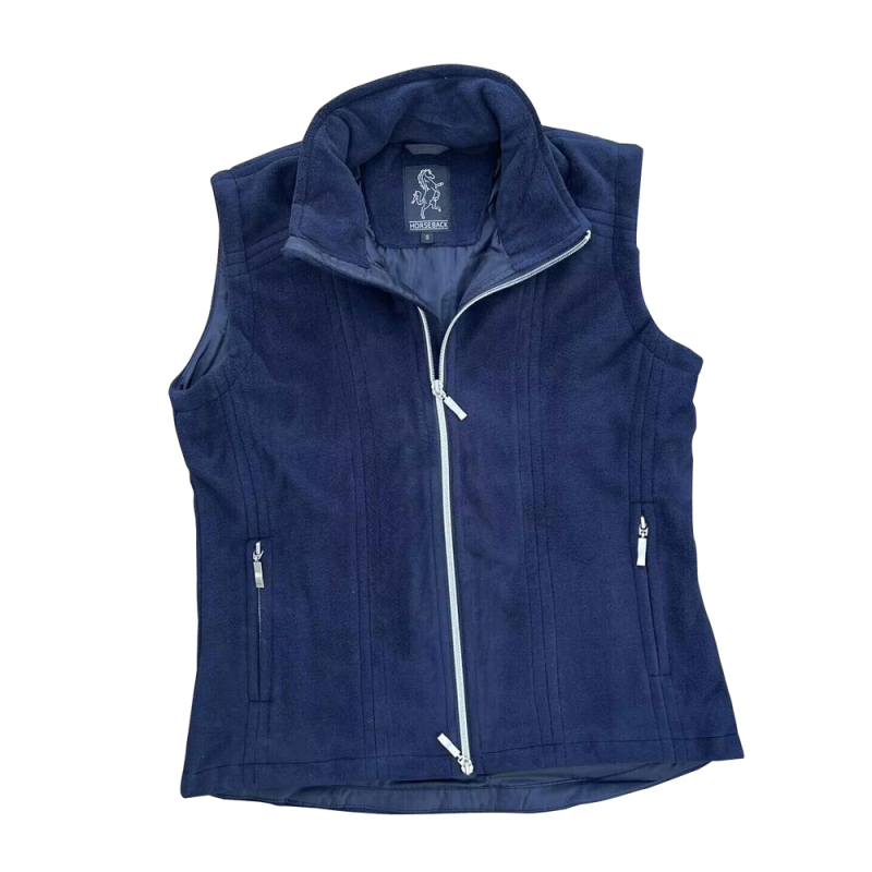 Ladies Fleece Vest（Navy）