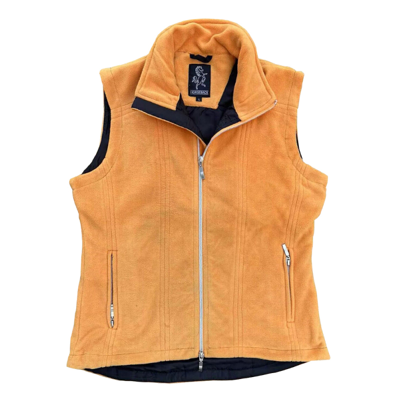 Ladies Fleece Vest（Orange）