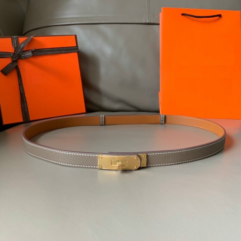 Retractable high quality steel buckle fine belt lady skirt leather palmprint head layer leather trim waist suit belt