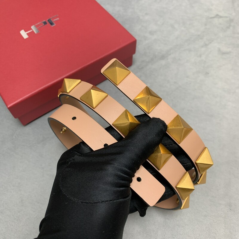 Fashion waist belt 2.0 cowhide double layer hardware belt women's waist collection skirt belt tower decorative belt