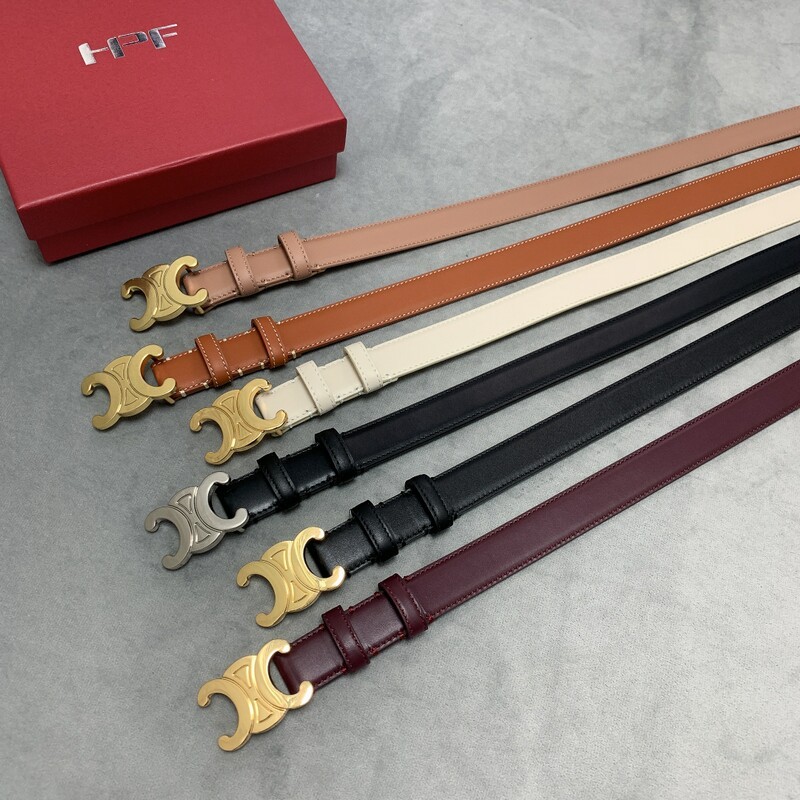 Plain leather 2.5 women's belt Accessories Cow leather buckle belt with women's belt fashion waist dress belt
