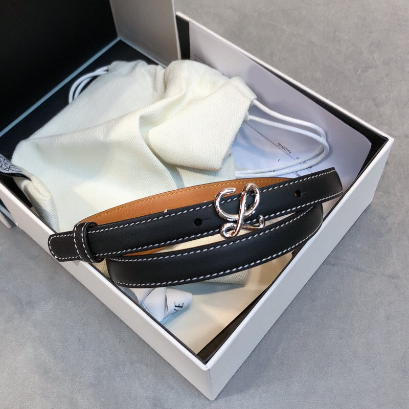 Pure color fans you thin version of belt double head layer cowhide 1.5cm belt waist accessories women's belt collocation
