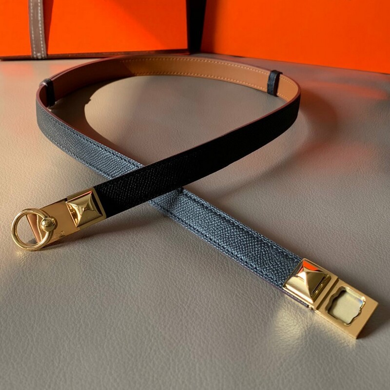 Adjustable waistband belt cowhide palm print 1.8cm extendable belt is cowhide stainless steel buckle with girl's belt
