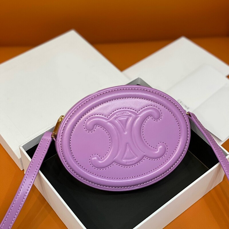 New small round cake super mini cute Fanny pack, girls look superior bag, casual concave shape street photography necessary bag