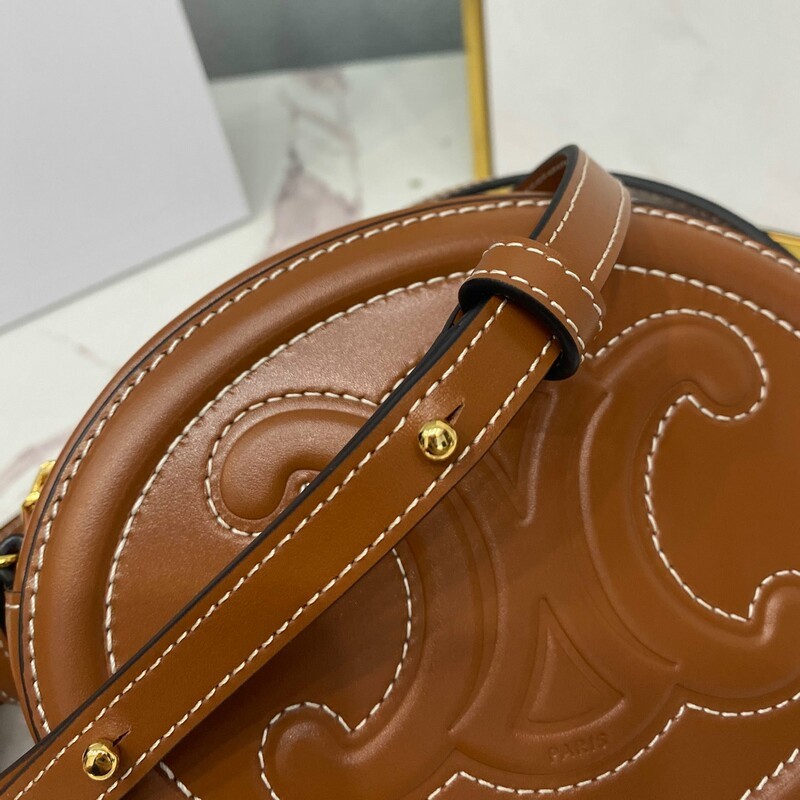 New small round cake super mini cute Fanny pack, girls look superior bag, casual concave shape street photography necessary bag