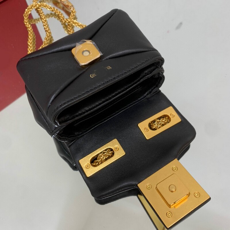 Mini size soft suede bag chain small handbag decoration oversized rivets chain bag magnetic buckle open and close soft sheep leather lining backpack
