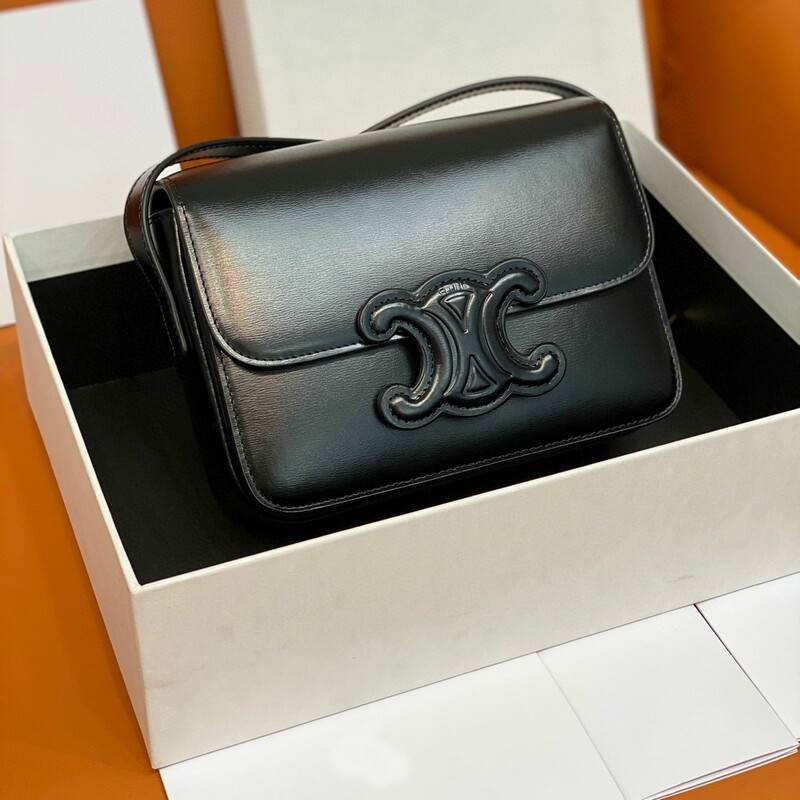 Exquisite high quality cowhide dark three-dimensional relief women's bag high-end style strap bag