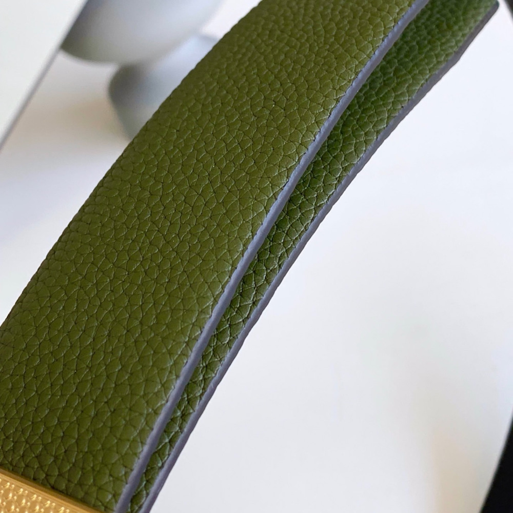 Business men's leather belt High quality double leather stainless steel T buckle leather belt Listripe 4.0 simple west wear belt