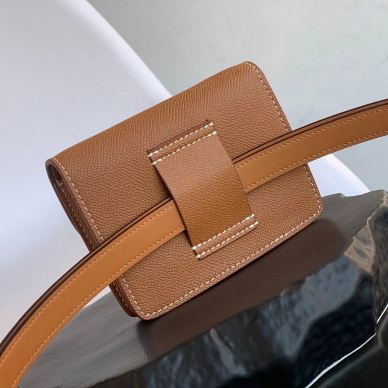 Stylish 1.8 High quality retractable palmprint cowhide Women's Belt Adjustable without punching belt Kelly Niche decorative strap set Fanny Pack