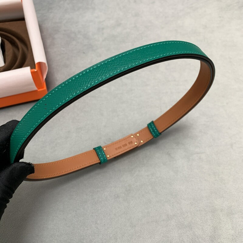 Retractable high quality steel buckle fine belt lady skirt leather palmprint head layer leather trim waist suit belt