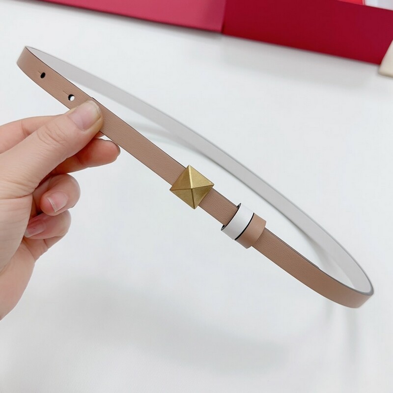Mini waistband accessories Color cowhide women's belt waistband 1.2 thin waist dual-use leather dress belt