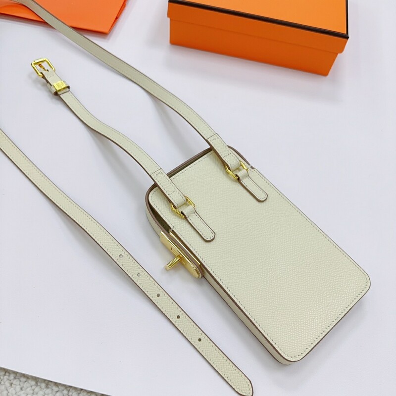 Trend girl phone bag Callie fish grain cowhide crossbody bag small
