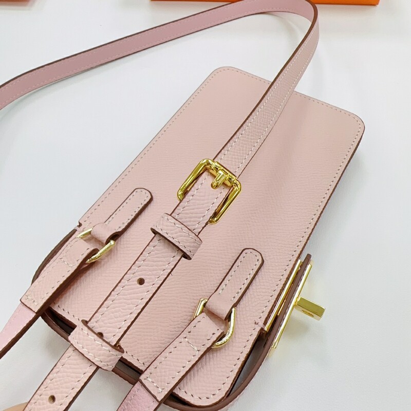 Trend girl phone bag Callie fish grain cowhide crossbody bag small