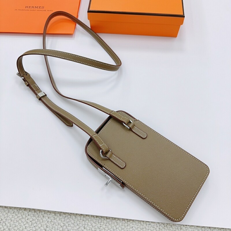 Trend girl phone bag Callie fish grain cowhide crossbody bag small