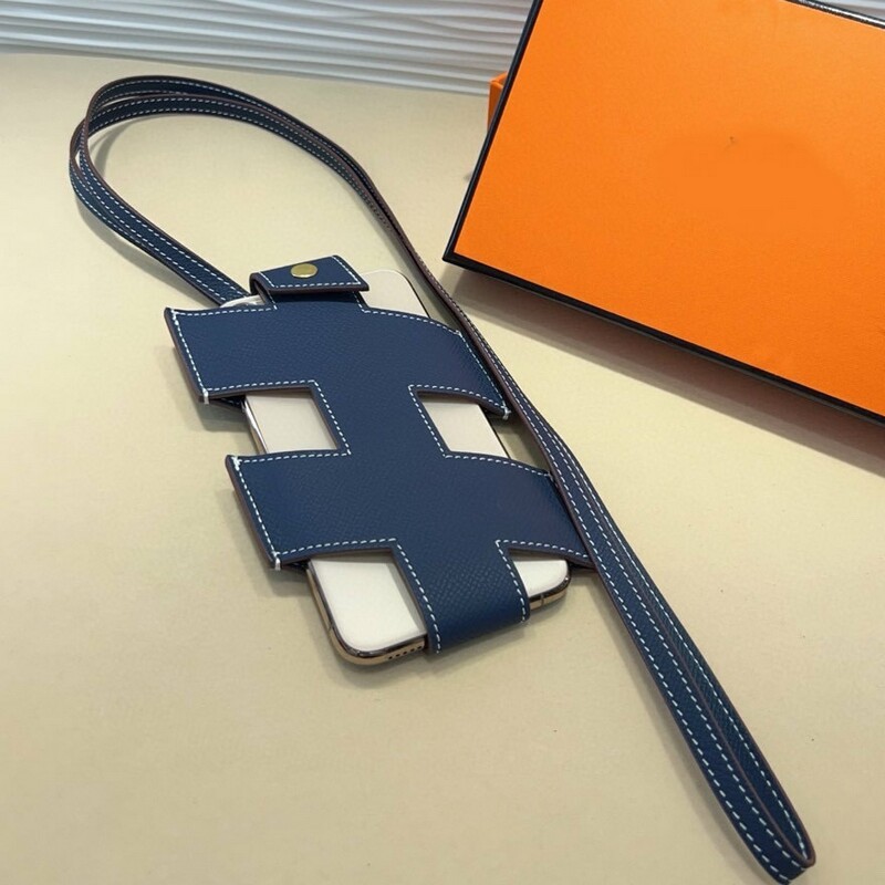Fashion accessories mobile phone case cowhide fish print mobile phone bag