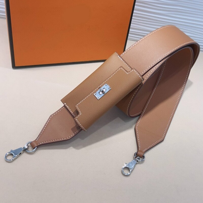 Pocket Shoulder Strap Band 5.0 Full cowhide Women's Strap replaces extended palm print cowhide shoulder strap