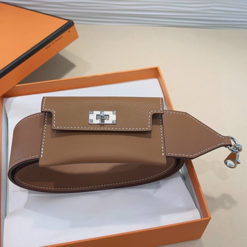 Pocket Shoulder Strap Band 5.0 Full cowhide Women's Strap replaces extended palm print cowhide shoulder strap