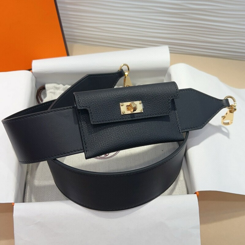 Pocket Shoulder Strap Band 5.0 Full cowhide Women's Strap replaces extended palm print cowhide shoulder strap