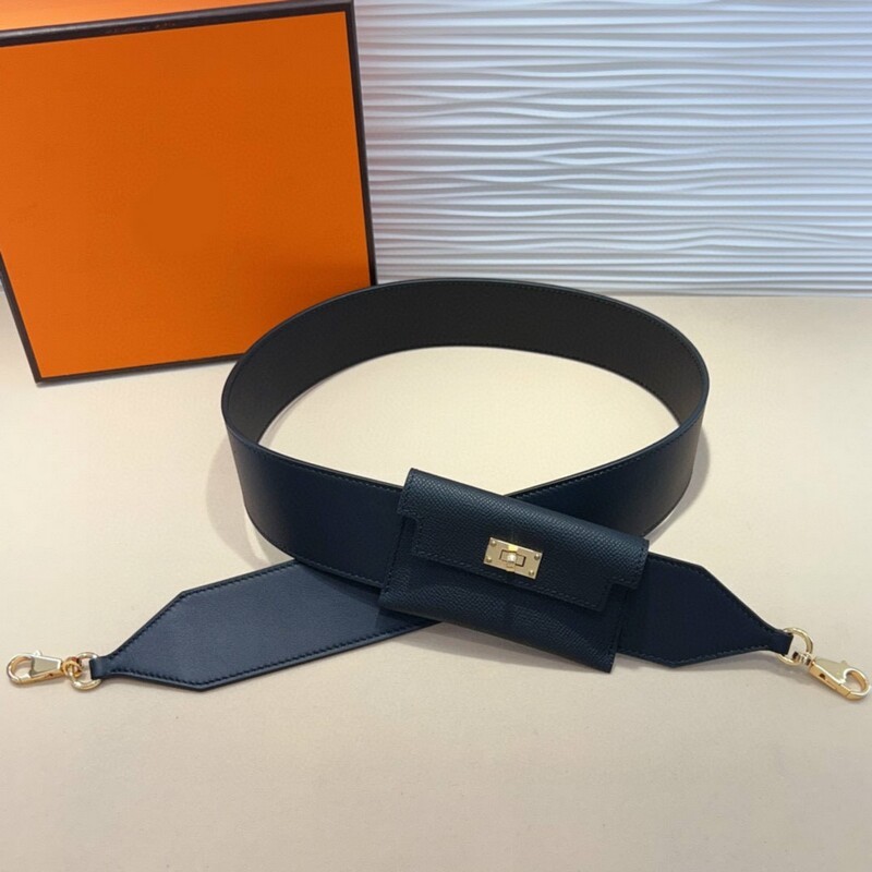 Pocket Shoulder Strap Band 5.0 Full cowhide Women's Strap replaces extended palm print cowhide shoulder strap