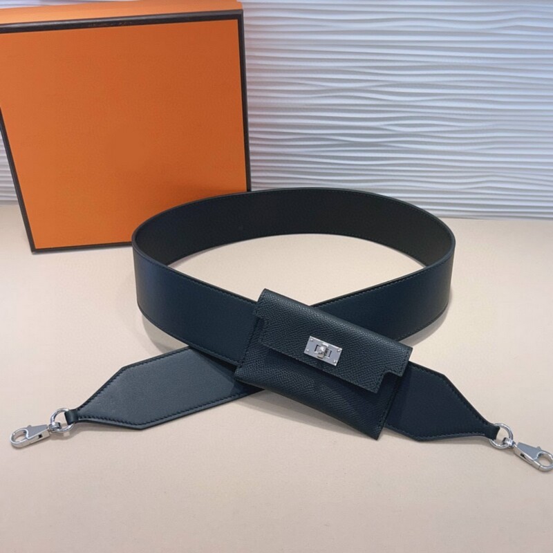 Pocket Shoulder Strap Band 5.0 Full cowhide Women's Strap replaces extended palm print cowhide shoulder strap