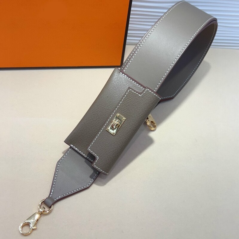Pocket Shoulder Strap Band 5.0 Full cowhide Women's Strap replaces extended palm print cowhide shoulder strap