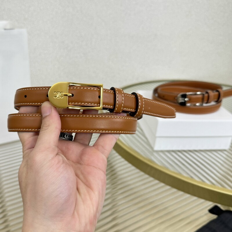Bright Light Slim 1.8CM Women's Needle-Type Leather Fashion Waist Belt for Tightening Waist and Matching Skirt Belt