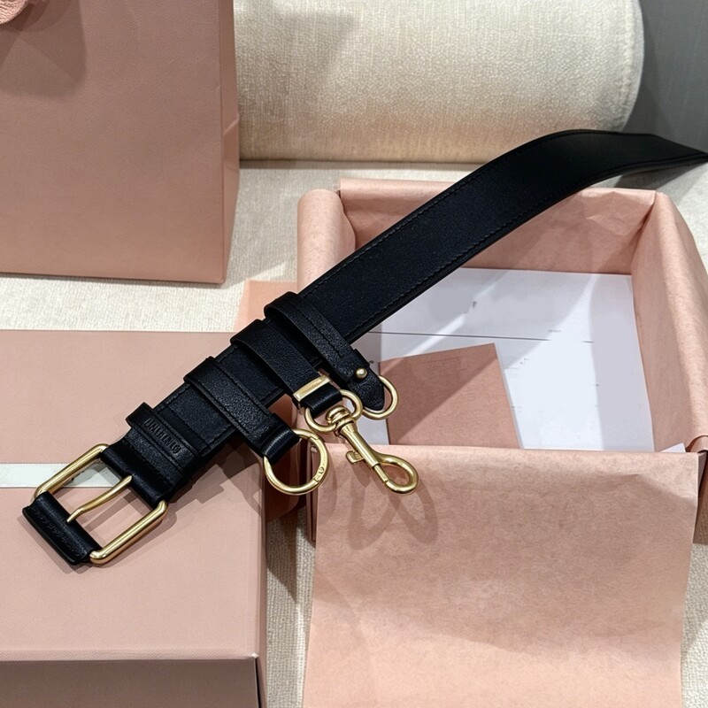 Fashion 3.4 Pendant accessory, small accessory for women's belt, genuine leather, new style, needlework women's leather belt