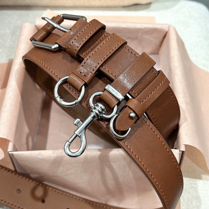 Fashion 3.4 Pendant accessory, small accessory for women's belt, genuine leather, new style, needlework women's leather belt