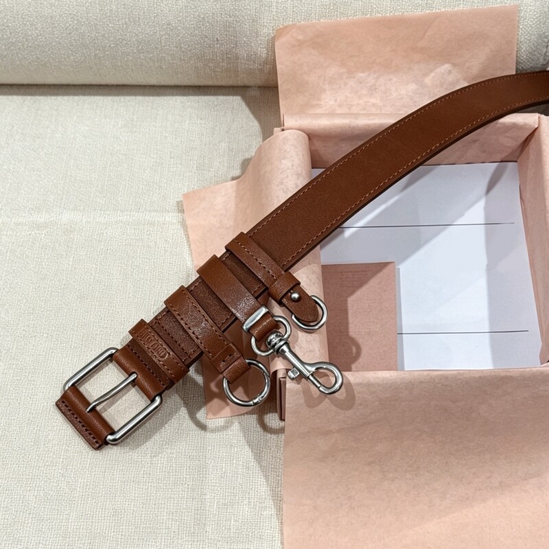Fashion 3.4 Pendant accessory, small accessory for women's belt, genuine leather, new style, needlework women's leather belt