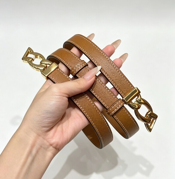Chain-style elastic women's waist belt leather versatile decorative dress with a waistband that cinches and enhances slimming figure women's waist belt