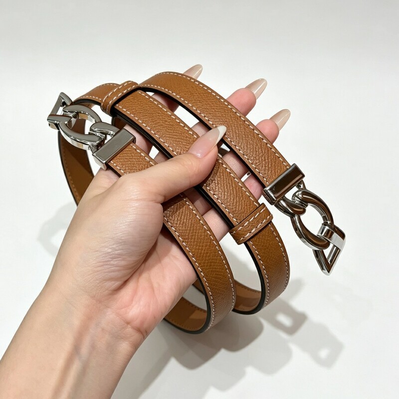 Chain-style elastic women's waist belt leather versatile decorative dress with a waistband that cinches and enhances slimming figure women's waist belt