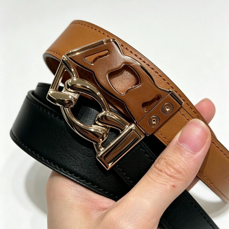 Chain-style elastic women's waist belt leather versatile decorative dress with a waistband that cinches and enhances slimming figure women's waist belt