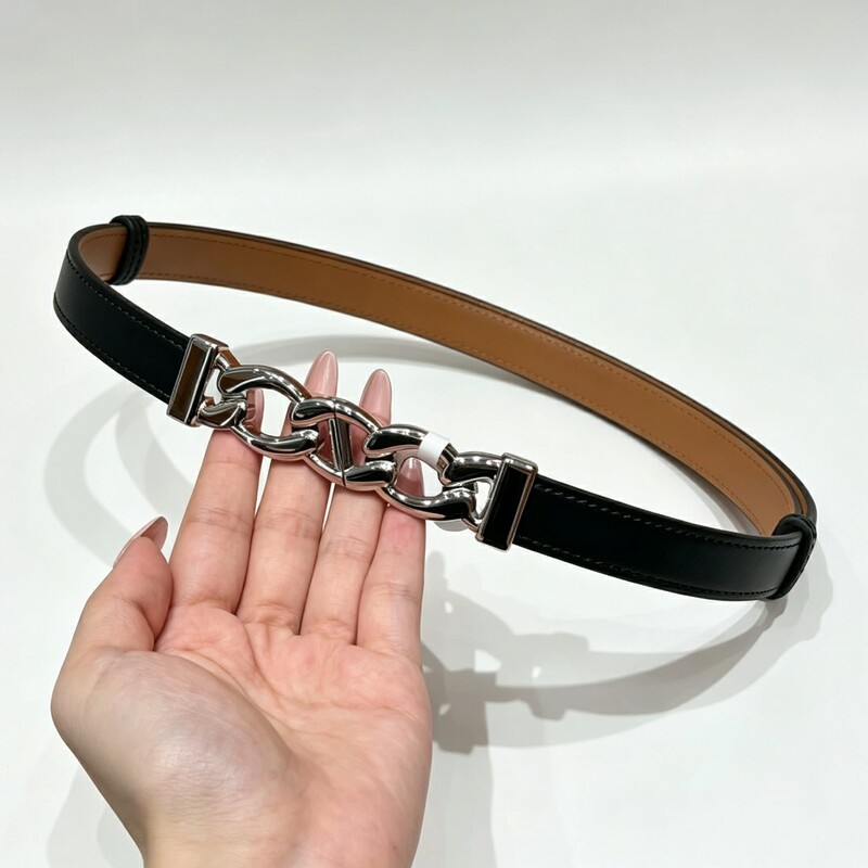 Chain-style elastic women's waist belt leather versatile decorative dress with a waistband that cinches and enhances slimming figure women's waist belt