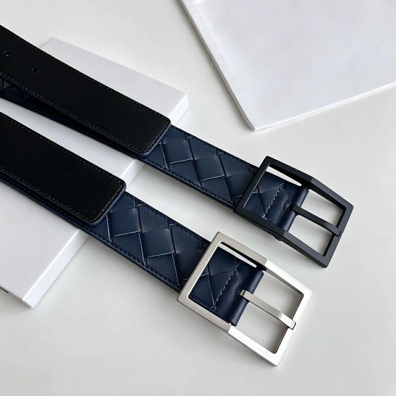 Cowboy-style genuine leather waistband casual hand-woven men's leather belt, genuine leather button closure, pants belt, versatile waistband, business style