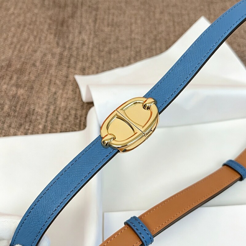 Women's slim-fitting high-waist pants with genuine leather palm-patterned cowhide belt, stylish dress with versatile stretch belt