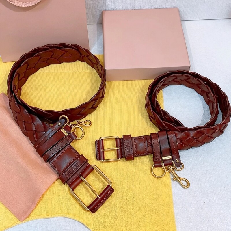 Retro woven handcrafted cowhide belt, distressed twirly denim pants belt, women's dress with slimming decorative belt