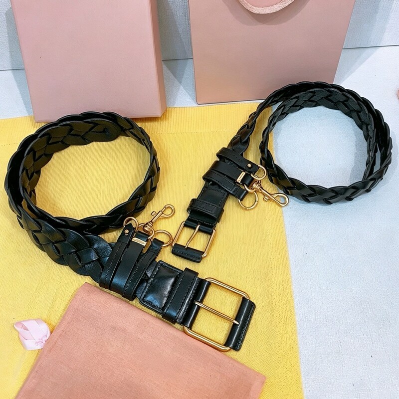 Retro woven handcrafted cowhide belt, distressed twirly denim pants belt, women's dress with slimming decorative belt