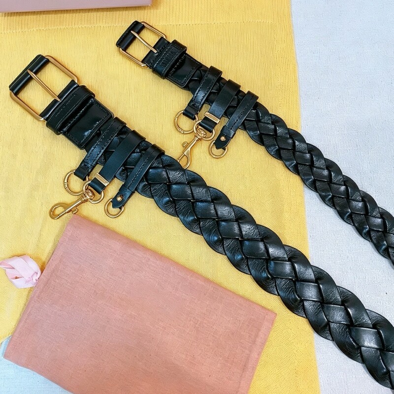 Retro woven handcrafted cowhide belt, distressed twirly denim pants belt, women's dress with slimming decorative belt