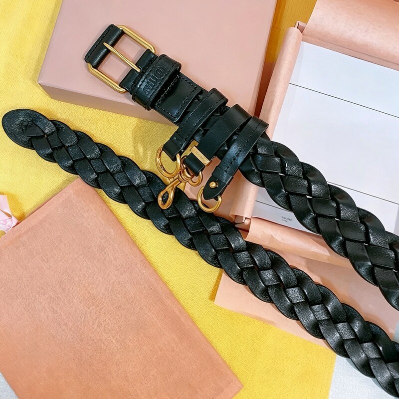 Retro woven handcrafted cowhide belt, distressed twirly denim pants belt, women's dress with slimming decorative belt