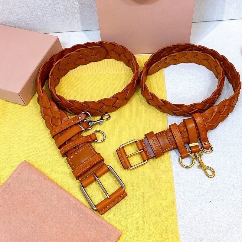 Retro woven handcrafted cowhide belt, distressed twirly denim pants belt, women's dress with slimming decorative belt