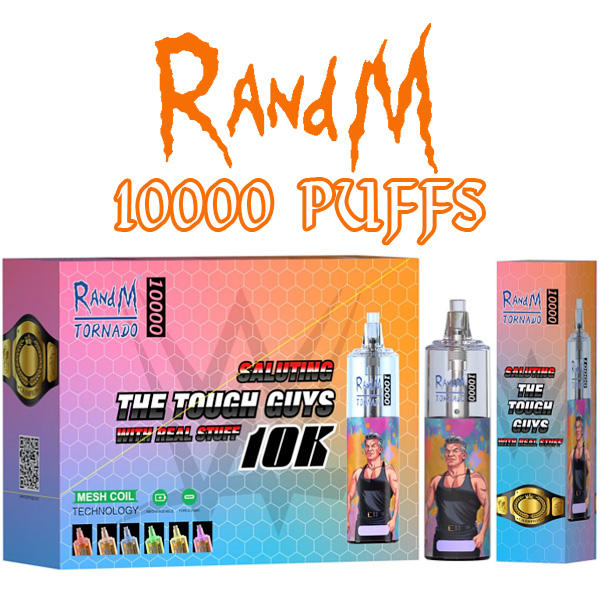RandM 10000 Puffs Vaporizer Blue Razz Best Disposable Vape Pen