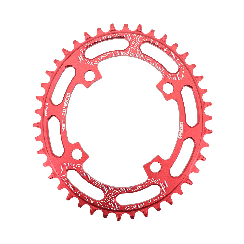 Deckas Bike Chainring Oval 104BCD 32T 34T 36T 38T 40 42 44 46 48 50 52 t Tooth MTB Road Bike Mountain Chainwheel 104 bcd